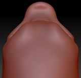 Kemono Toony Bird Head Base Variant 4