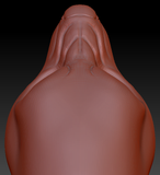 Feminine Hyena Head Base Variant 1