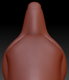 Feminine Saluki Head Base