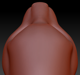 Gender Neutral Oriental Shorthair Cat Head Base