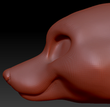 Feminine Fox Head Base Variant 1
