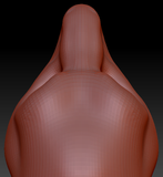 Gender Neutral Raptor Head Base