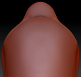 Feminine Orca Static Jaw Head Base
