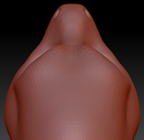 Feminine Leopard Gecko Head Base