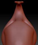 Gender Neutral Rhino Beetle Head Base