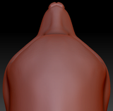 Western Kemono Lemur Head Base