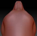 Western Kemono Raptor Head Base Variant 1