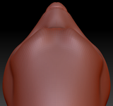 Gender Neutral Toony Red Panda Head Base Variant 1