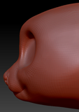 Slow Loris Head Base