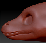 Gender Neutral Ball Python Head Base
