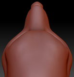 Gender Neutral Fox Static Jaw Head Base
