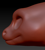 Western Kemono Leopard Gecko Head Base