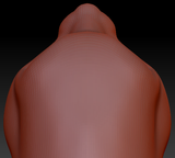 Western Kemono Oriental Shorthair Cat Head Base Variant 1