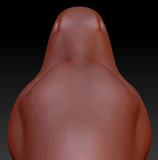 Gender Neutral Long-nosed Angel Dragon Head Base