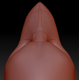 Gender Neutral Shoebill Head Base