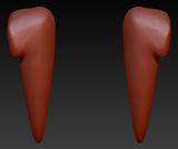 Large Toony Saber Teeth