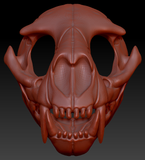 Large Feline Skull