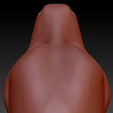Gender Neutral Long-nosed Angel Dragon Head Base Variant 1