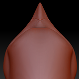 Feminine Blue Jay Head Base