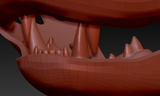 Small Carnivore Realistic Style Jawset