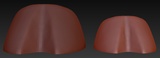 Large Wide Cloven Hoof Set