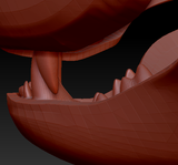 Small Carnivore Realistic Style Jawset
