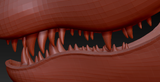 Medium Alligator Realistic Style Jawset