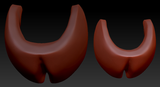 Large Cloven Hoof Set