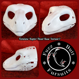 Feminine Raptor Head Base Variant 1