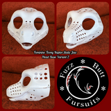 Feminine Toony Raptor Static Jaw Head Base Variant 2
