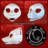 Feminine Wolf Static Jaw Head Base