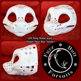 Gender Neutral Toony Round-nosed Dragon Head Base Variant 1