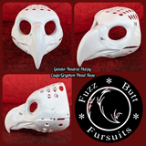 Gender Neutral Harpy Gryphon/Eagle Head Base