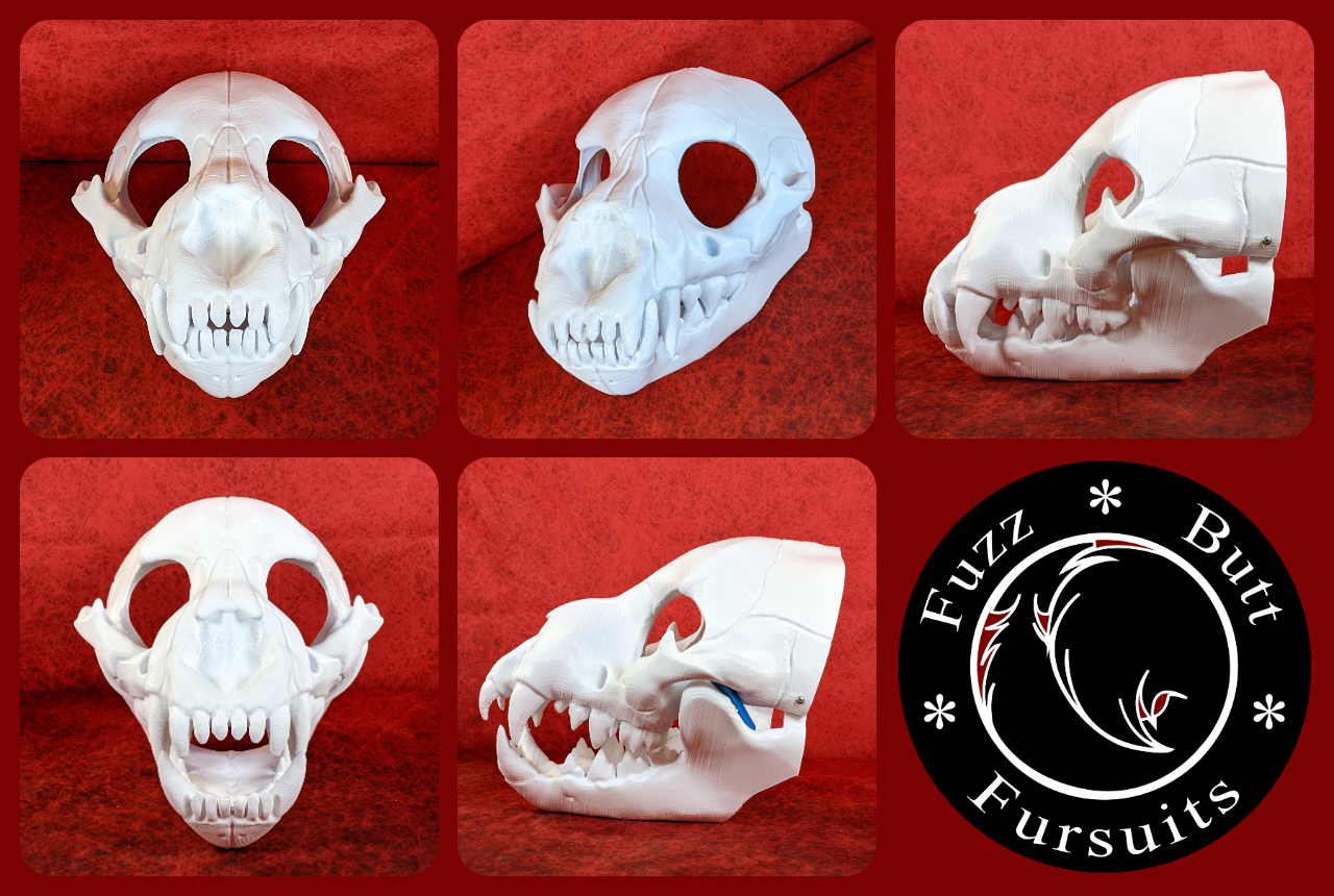 Hyena Skull · FuzzButt Fursuits Hyena Skull · FuzzButt Fursuits