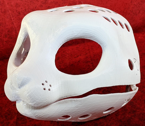 Western Kemono Bunny Head Base Variant 1