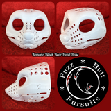 Western Kemono Black Bear Head Base