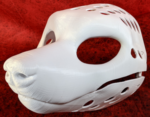 Feminine Saluki Head Base