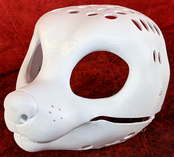 Western Kemono Corgi Head Base Variant 1