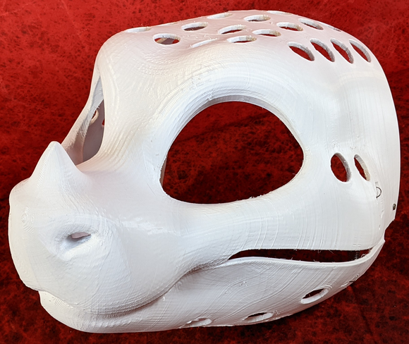 Gender Neutral Toony Round-nosed Dragon Head Base Complex Variant 2