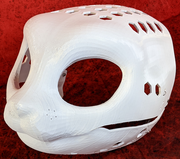 Western Kemono Bunny Head Base Variant 2