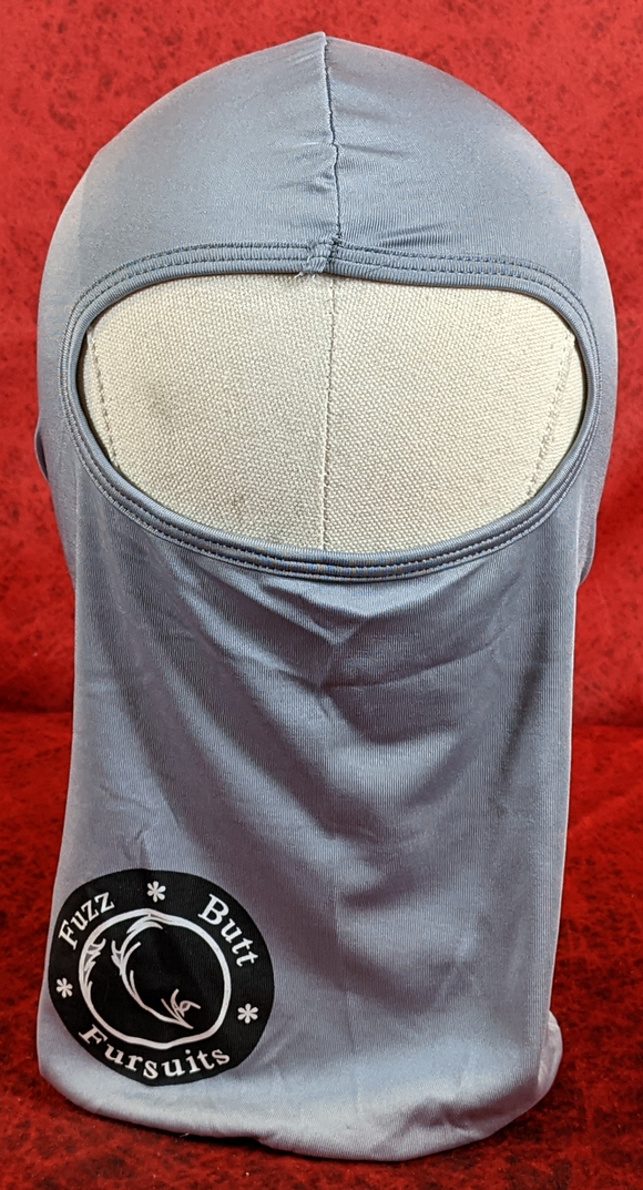 Gray FuzzButt Balaclava