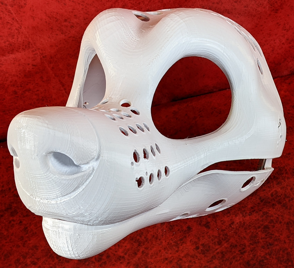 Gender Neutral Toony Large Canine Head Base Variant 3