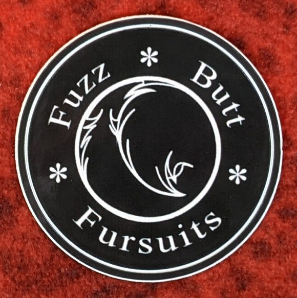 FuzzButt Fursuit Sticker