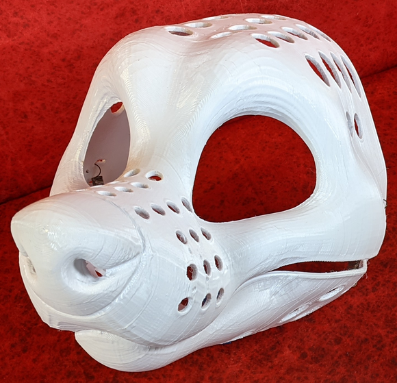 Gender Neutral Toony Large Canine Head Base Variant 5