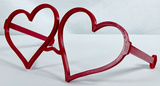 Heart Glasses W/ Arms