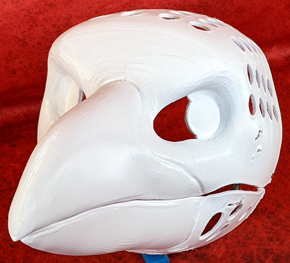 Realistic Raven Head Base
