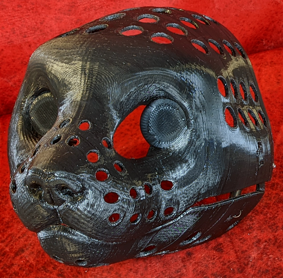 Realistic Pallas Cat Head Base