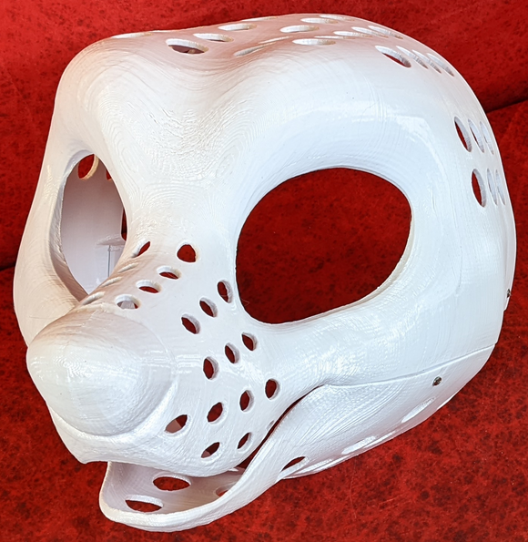 Kemono Toony Bear Static Jaw Head Base Variant 1