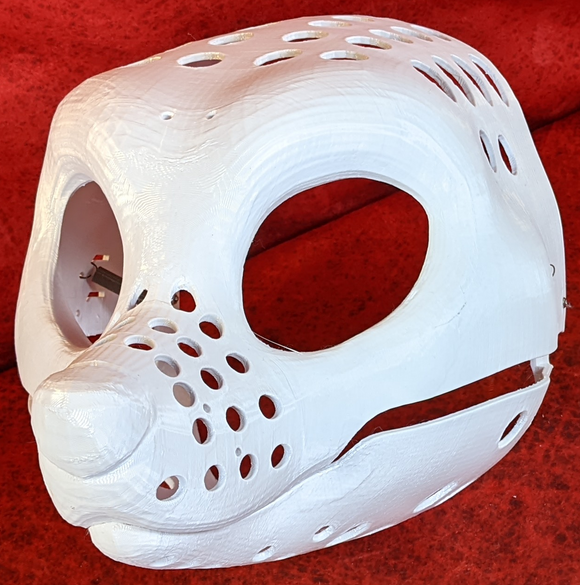 Western Kemono Wolf Head Base