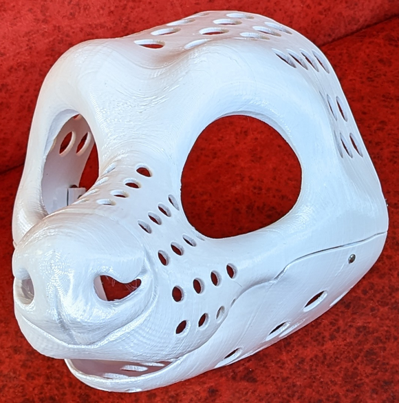 Gender Neutral Toony Hyena Static Jaw Head Base Variant 2